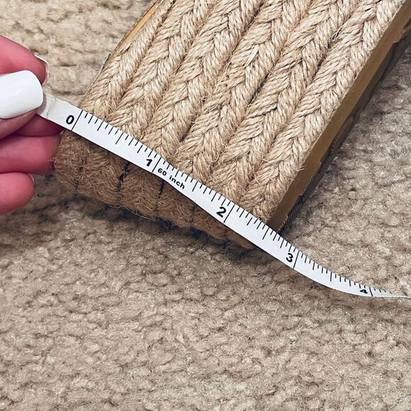 100% authentic Jimmy Choo Tan Patent Leather Espadrilles Sz39 - Picture 12 of 14